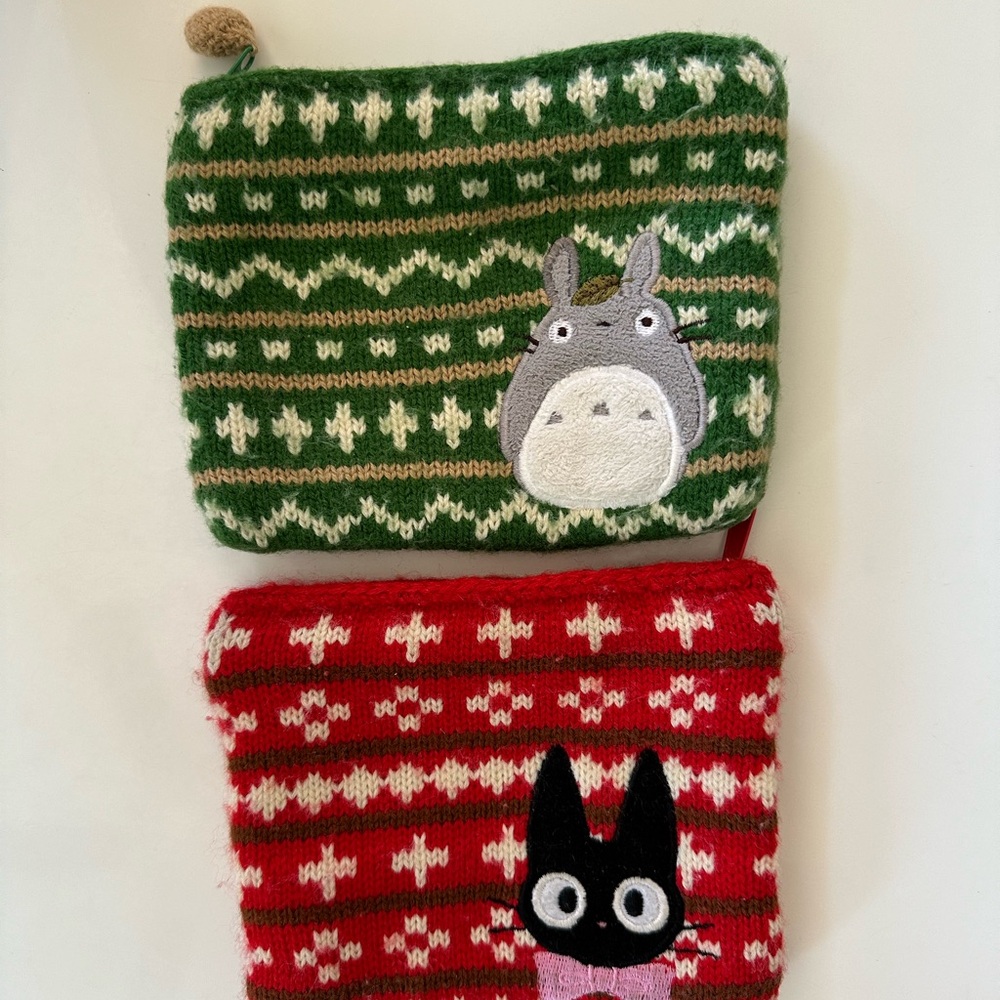 Ghibli my neighbor totoro and kiki’s delivery service pouches